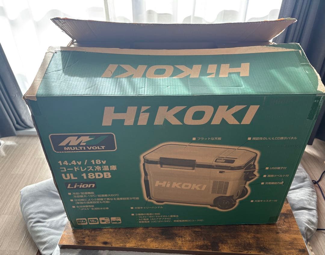 HiKOKI 冷温庫 UL18DB