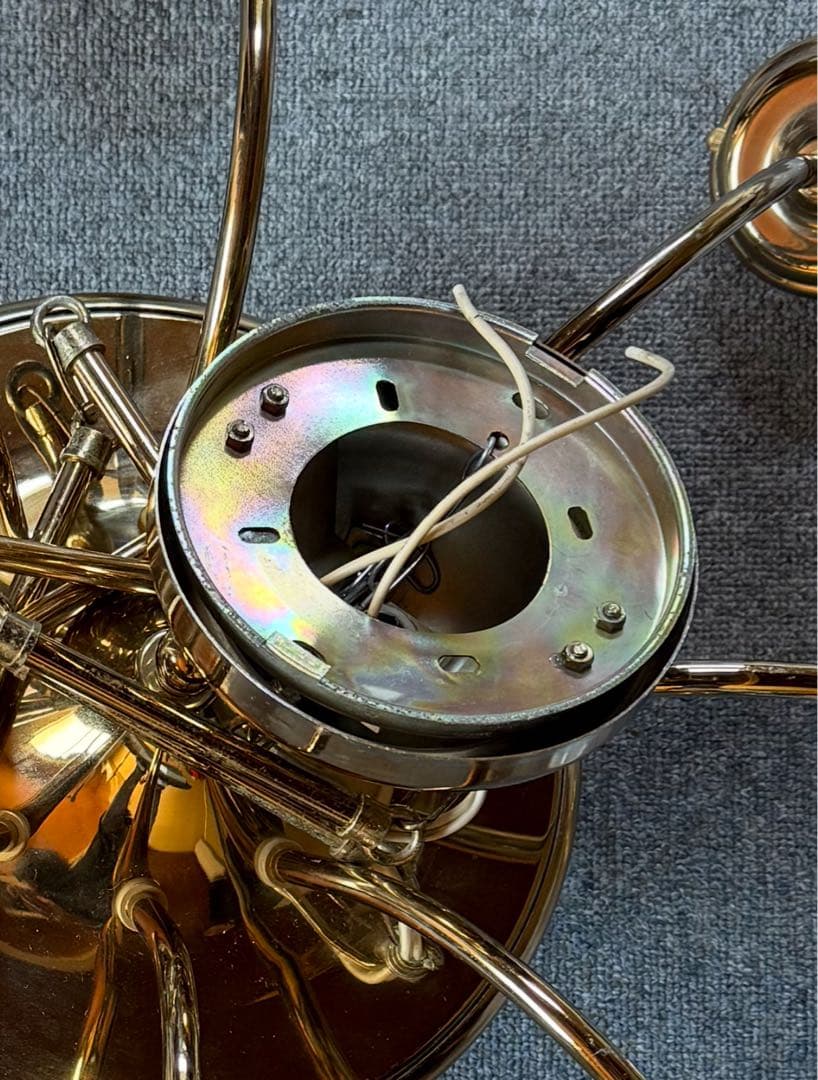 8灯National シャンデリア ・ゴールド