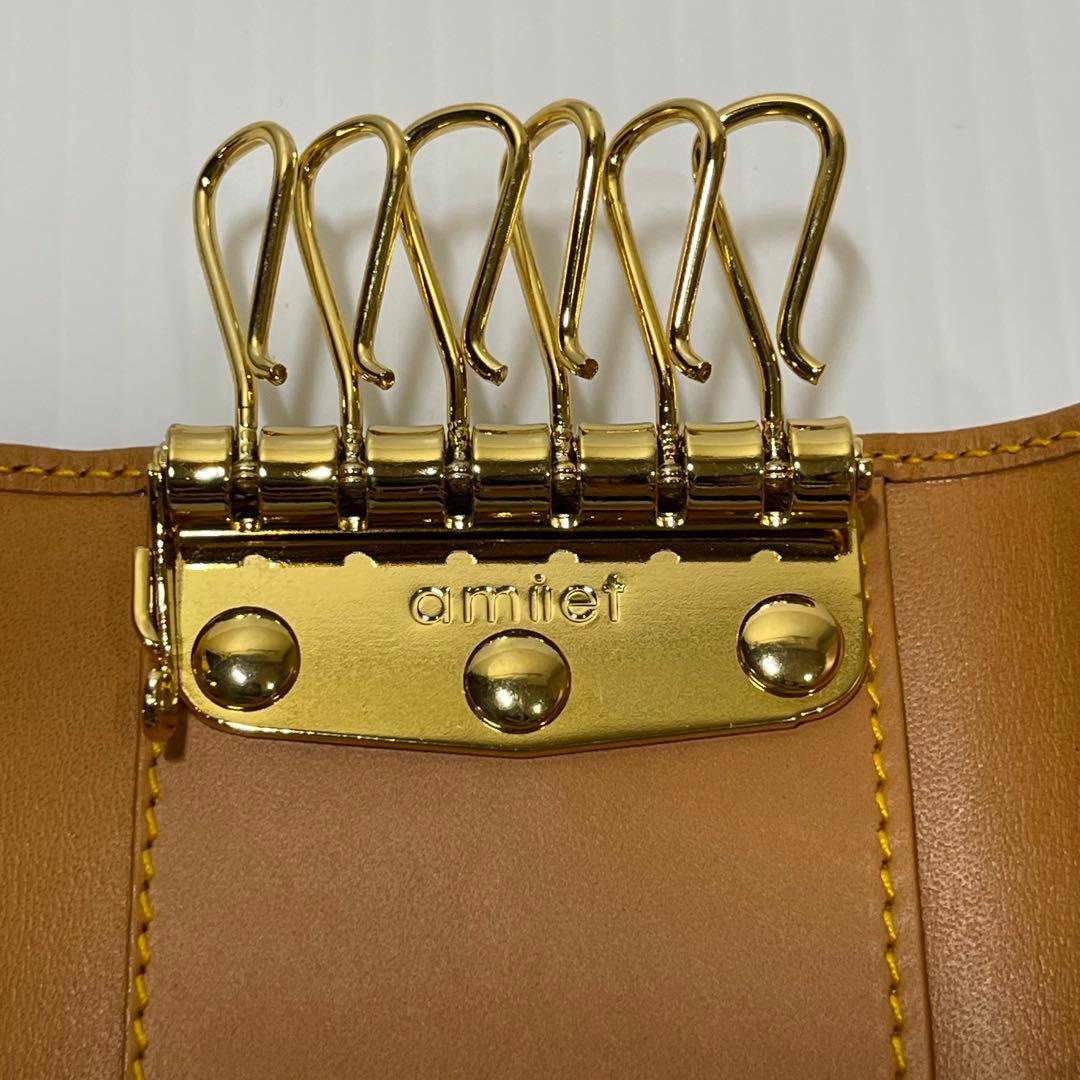 新品未使用【HUNTING WORLD】 バチュークロス 6連キーケース ブルー