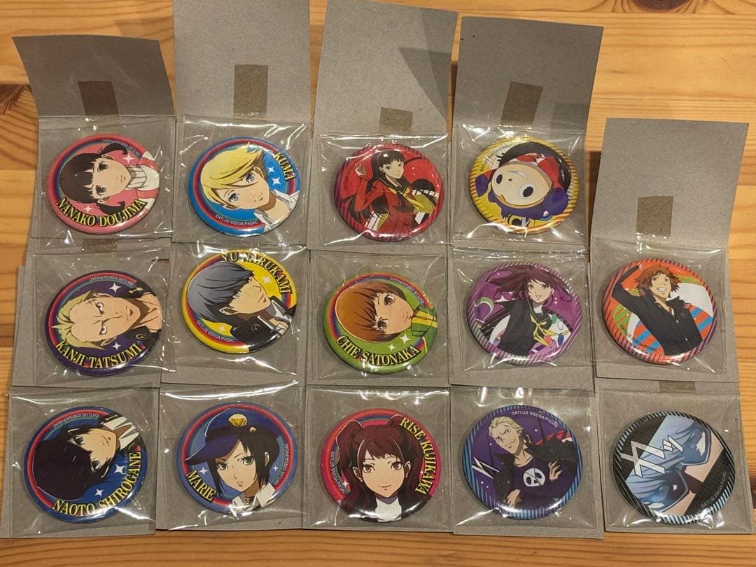 ペルソナ４ ザ・ゴールデン 缶バッジセレクション セット