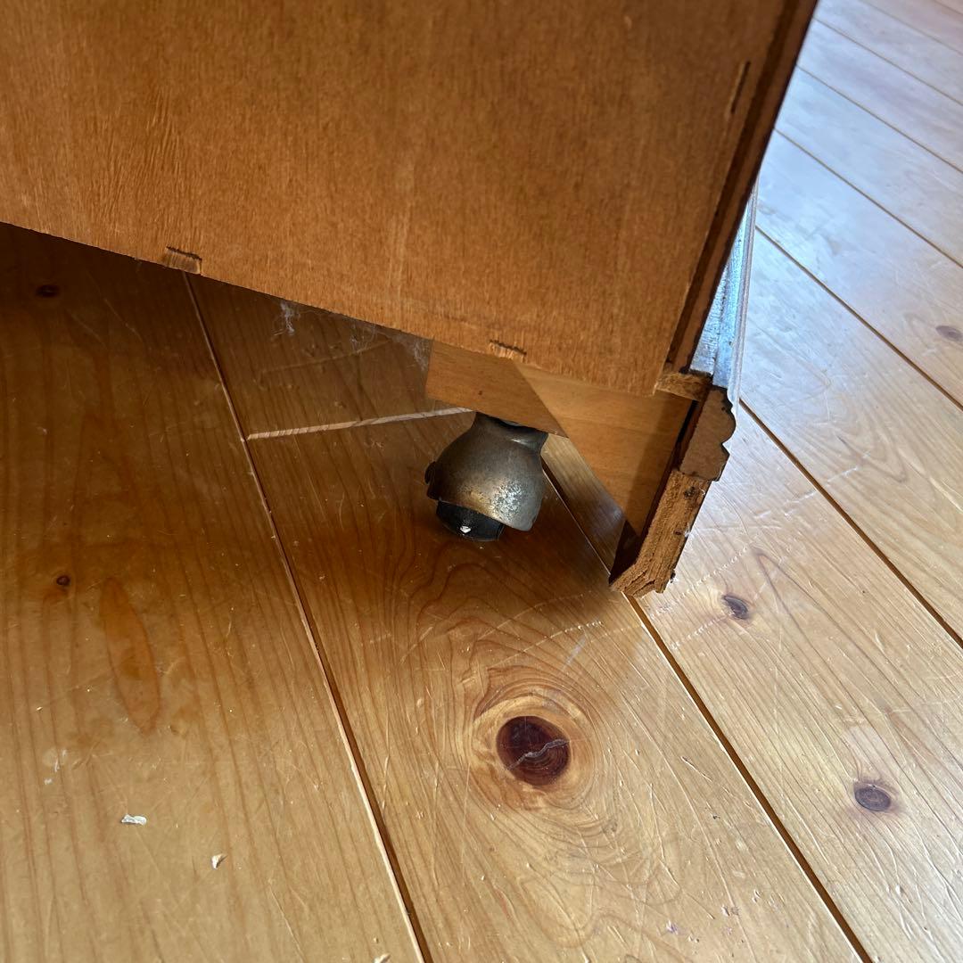 イタリア製 アンティーク　キャビネット　電話台 木製 サイドボード