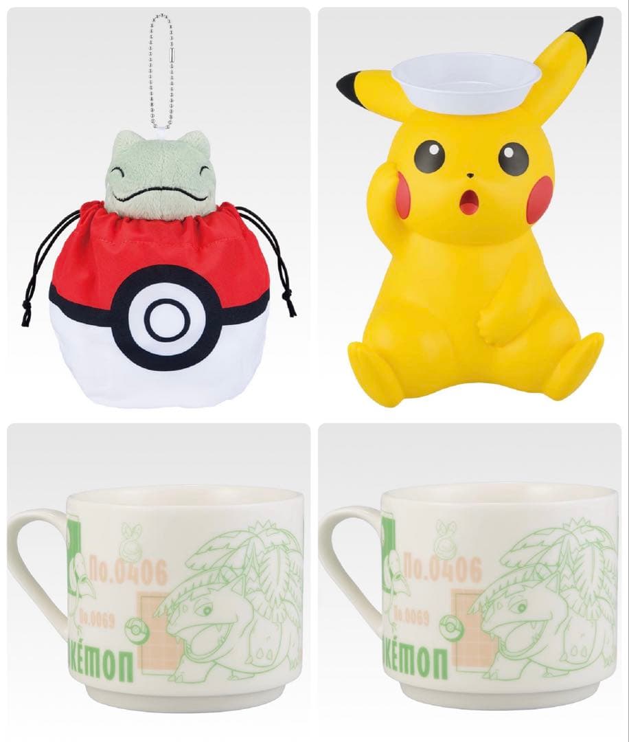 ポケモン 一番くじ ラストワン ピカチュウ フィギュア D賞 マグカップ タオル