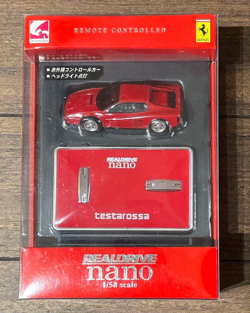 REALDRIVE nano 1/58 フェラーリ 赤外線RCカー 3台セット