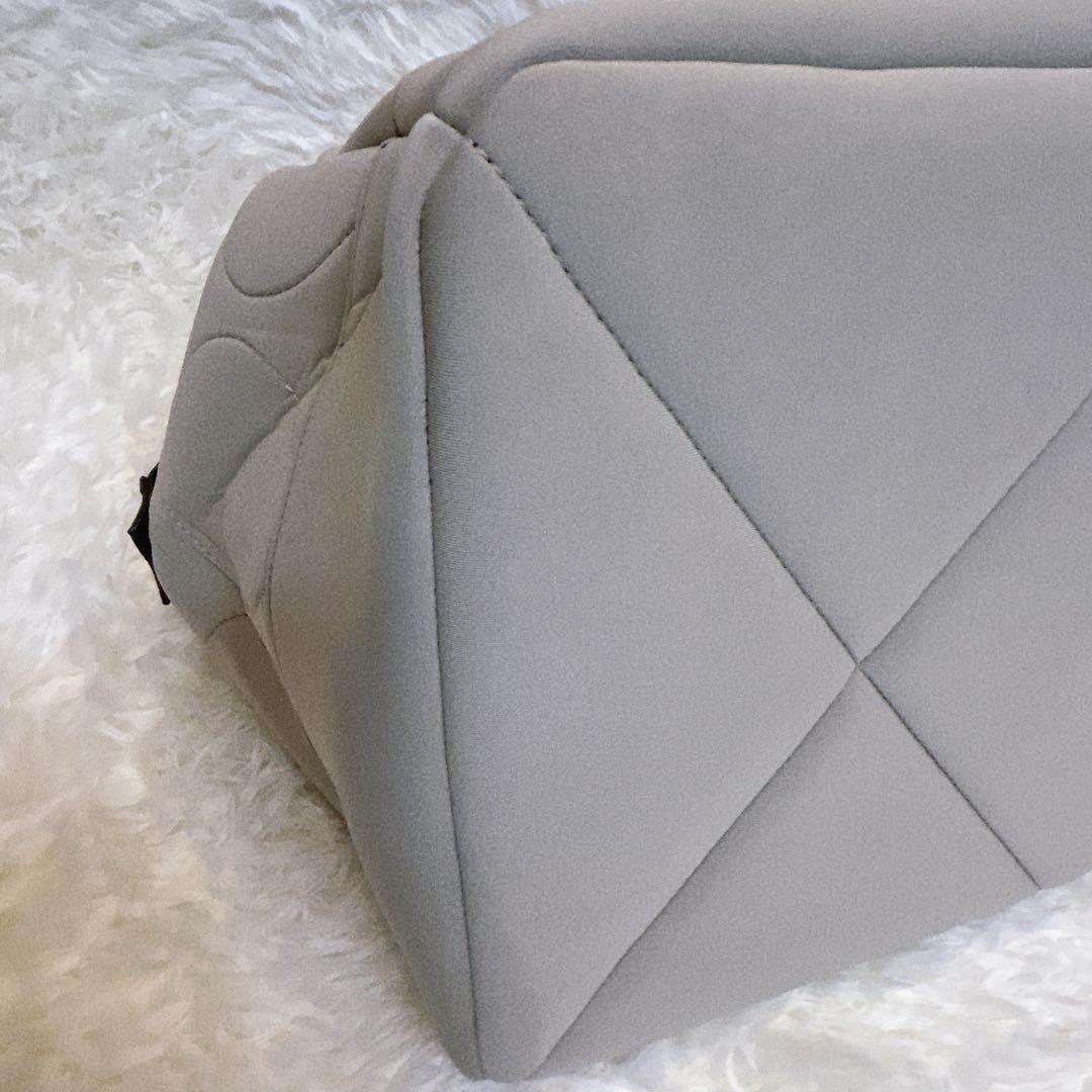 美品☆ EDITA. エディータ ネオプレン がま口　ボストンバッグ L