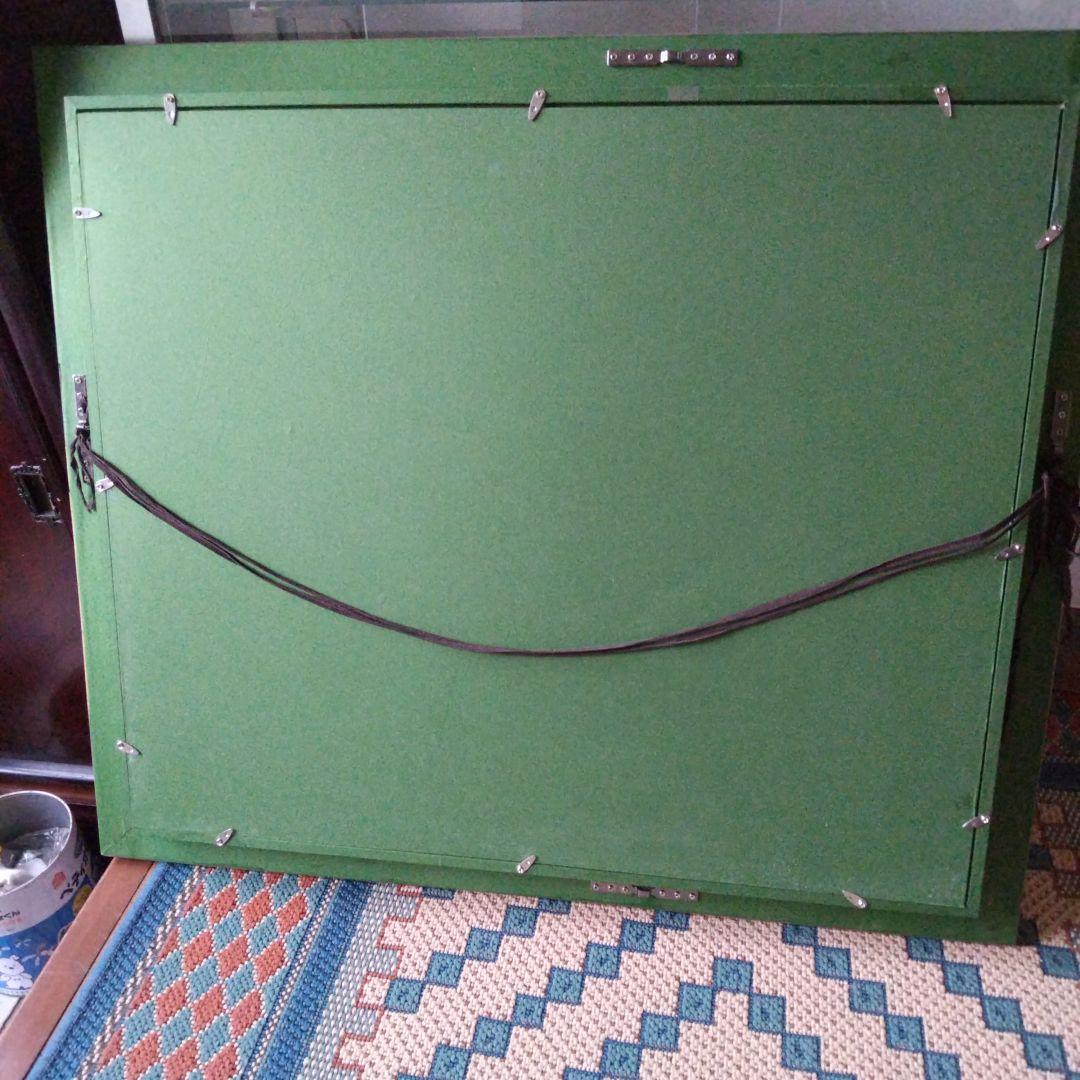 保田三友紀の油絵 大きめF 12号額縁付き。