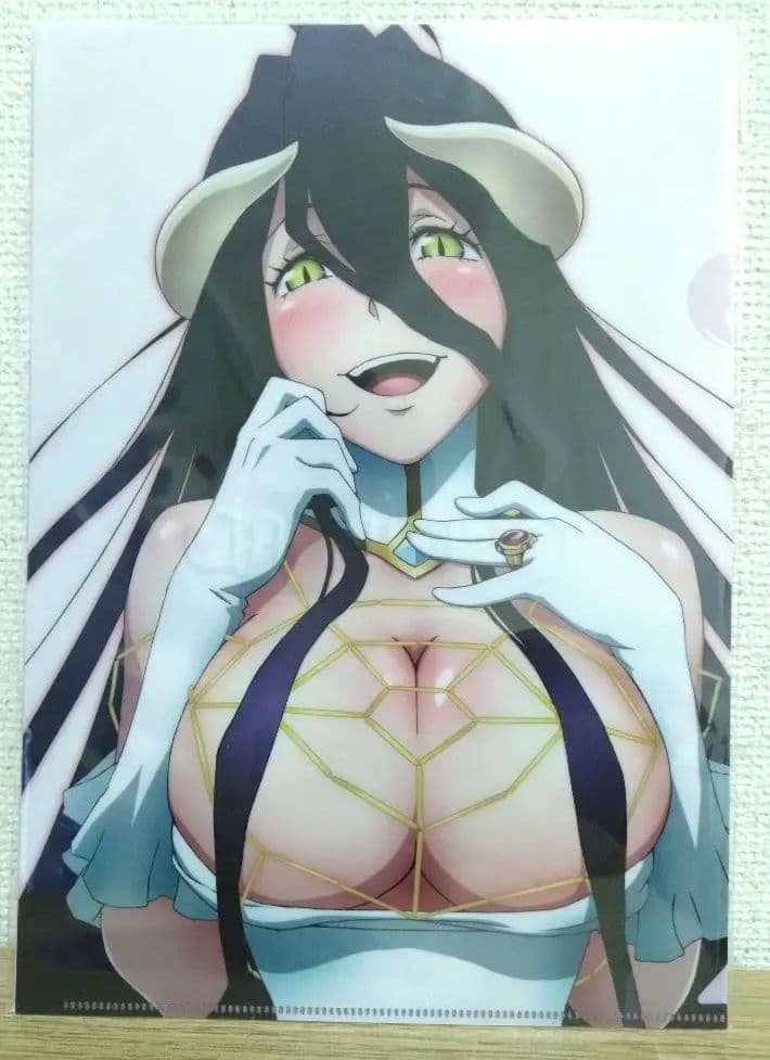 【未開封】オーバーロード アルベド　シャルティア A4クリアファイル  セット