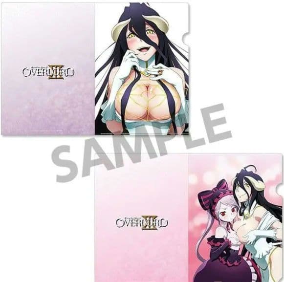 【未開封】オーバーロード アルベド　シャルティア A4クリアファイル  セット