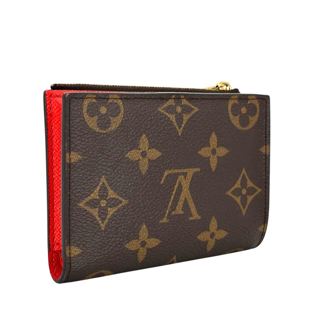 箱・証明書付属 新品に近い ルイヴィトン　モノグラム　ポルトフォイユ　リサ