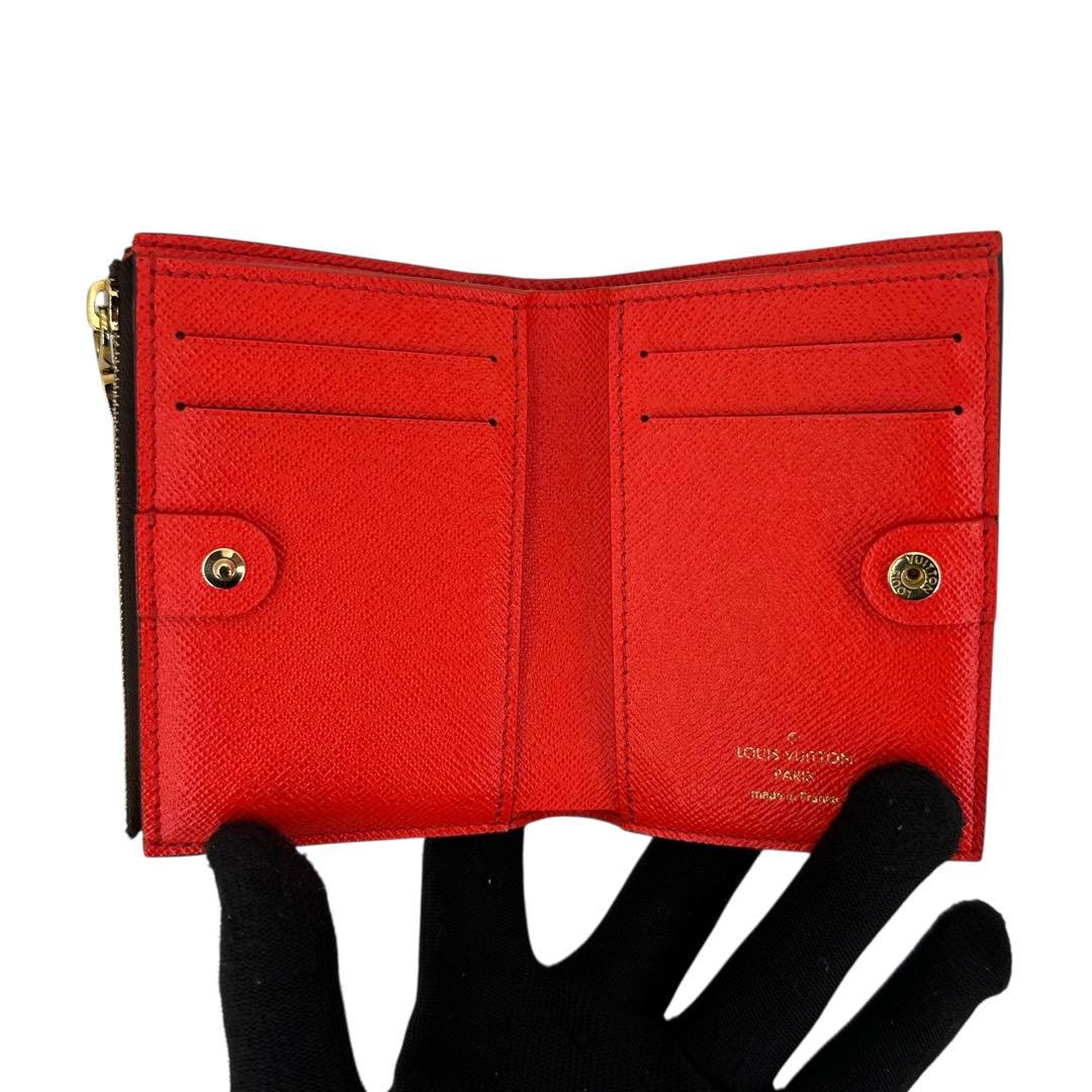 箱・証明書付属 新品に近い ルイヴィトン　モノグラム　ポルトフォイユ　リサ