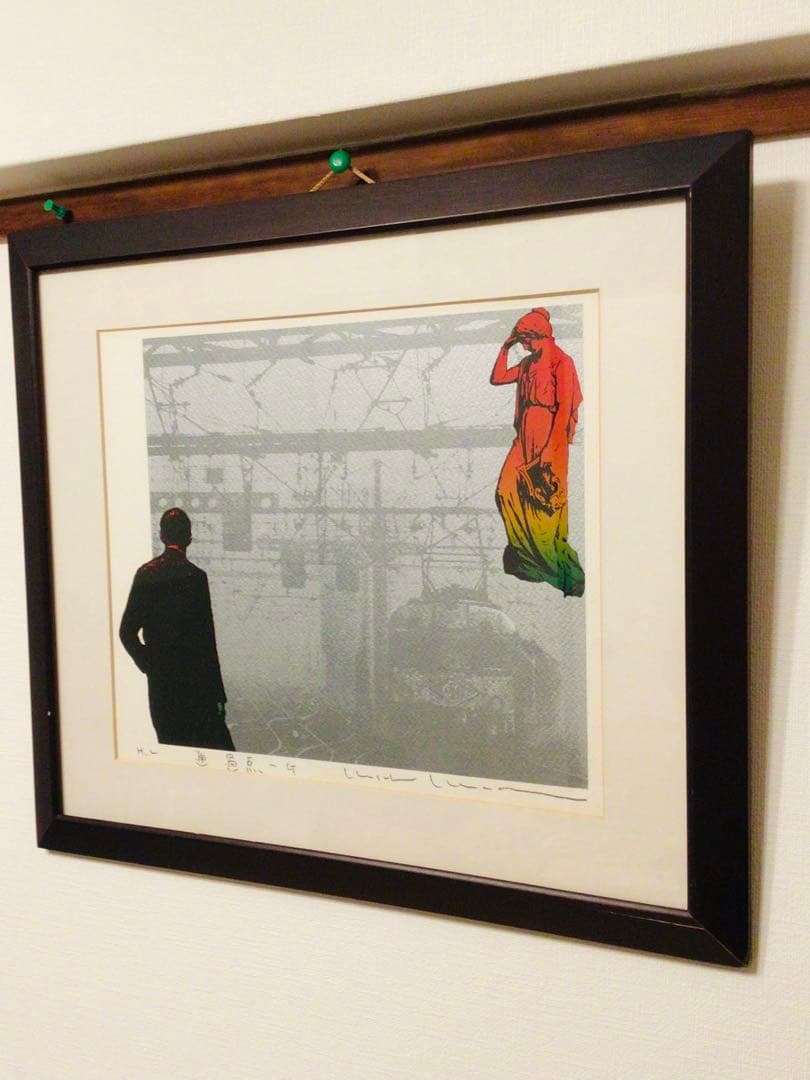 ◉現代アート・版画家 木村光佑◉リトグラフ・通過点-G◉真作保証・非売品HC版◉