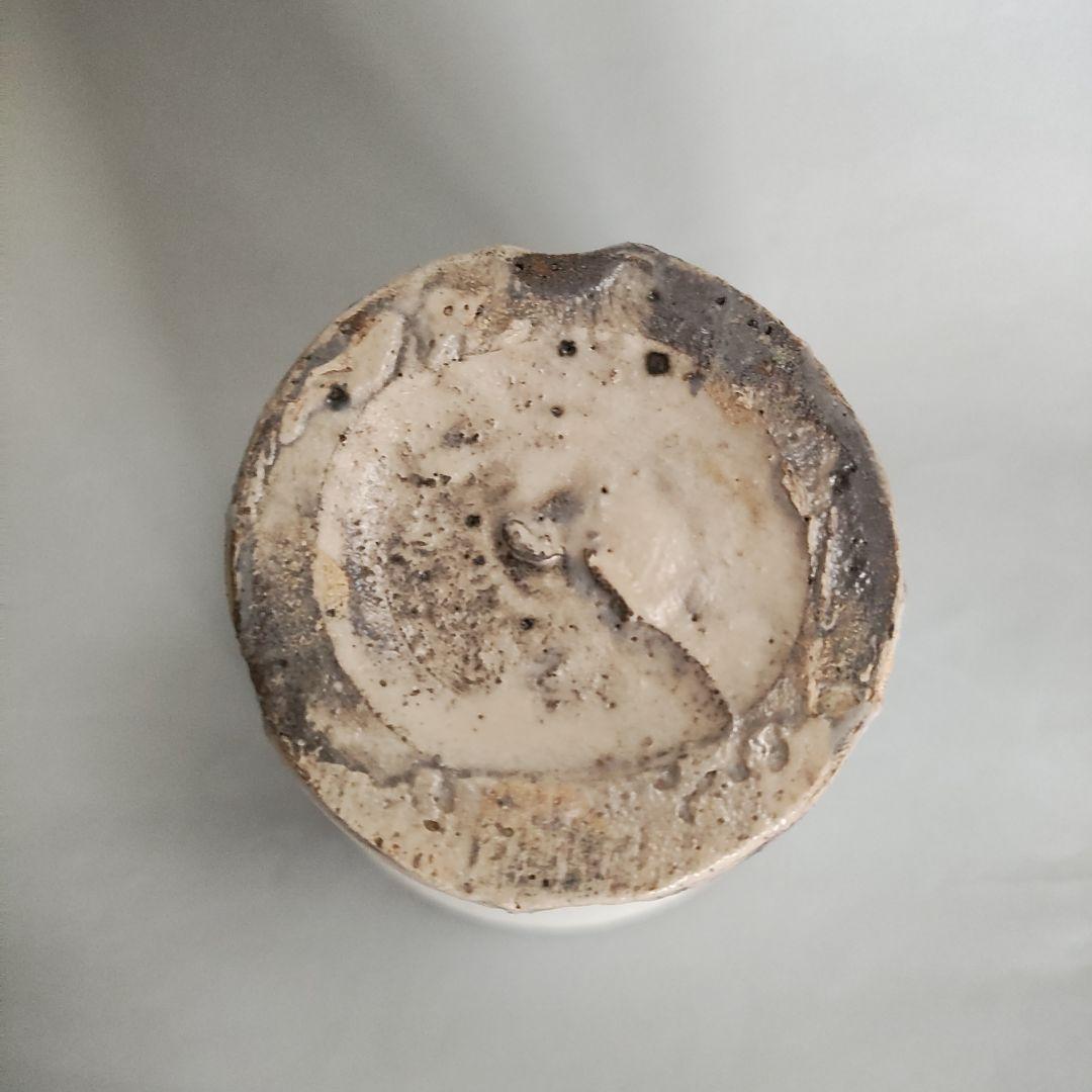 青木亮　粉引カップ　粉引湯呑