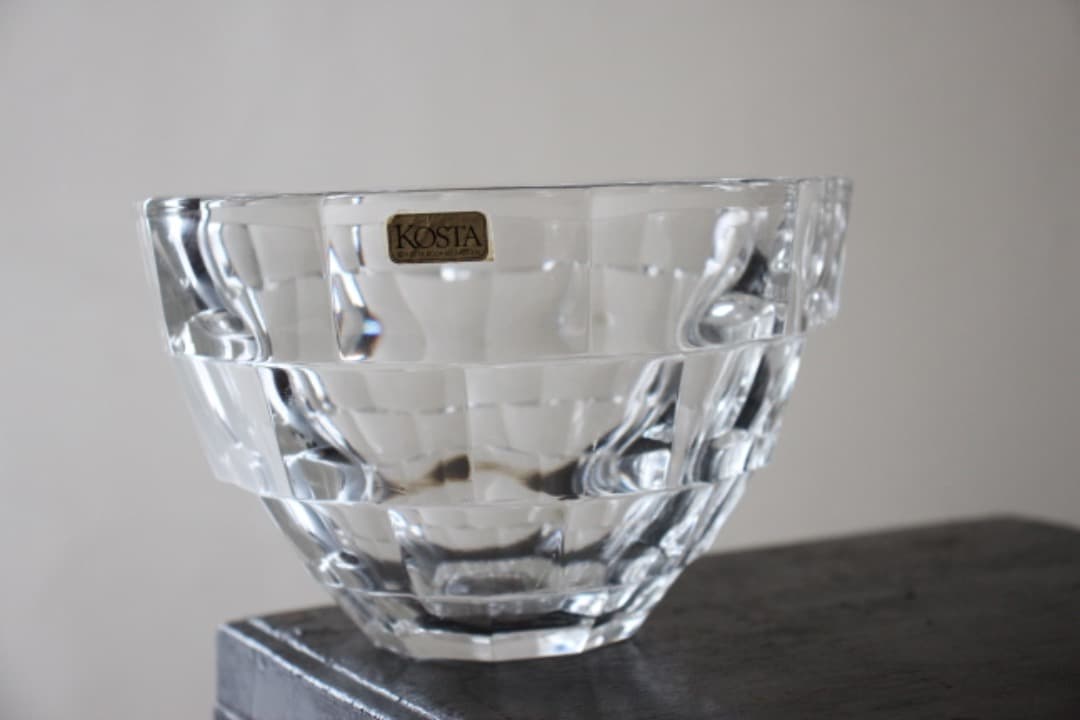 未使用　スウェーデン　コスタボダ　クリスタルボウル