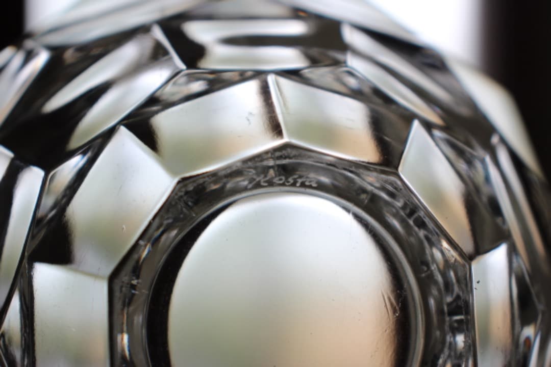 未使用　スウェーデン　コスタボダ　クリスタルボウル