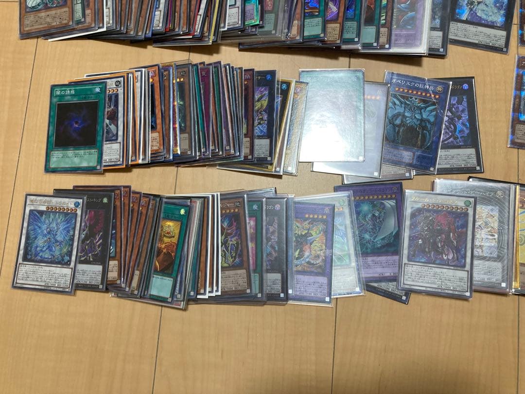遊戯王　引退品　280枚程度　未開封box　スリーブ　まとめ売り