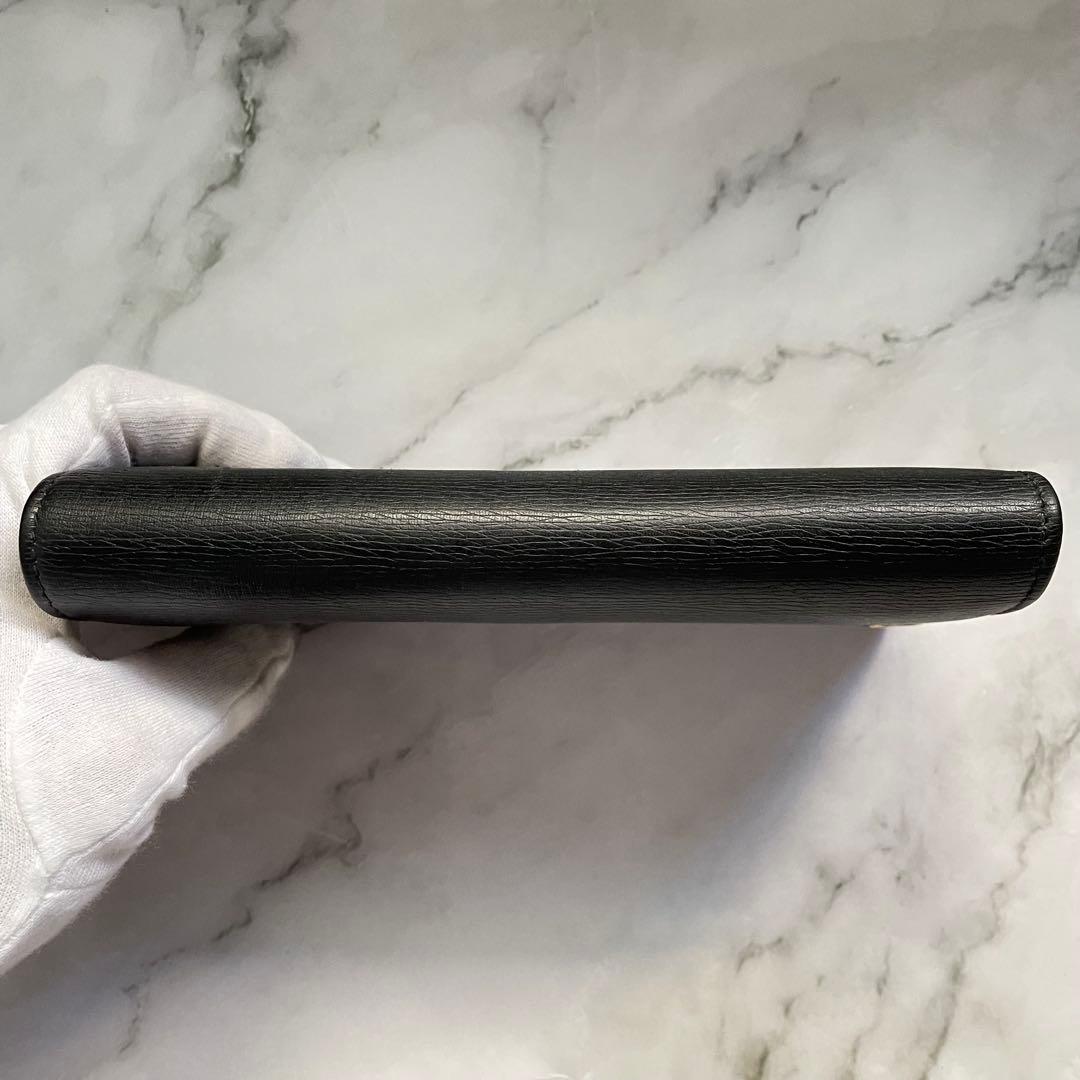 GUCCI グッチ フラップ 長財布　GG 金具　2つ折り財布　0107-④