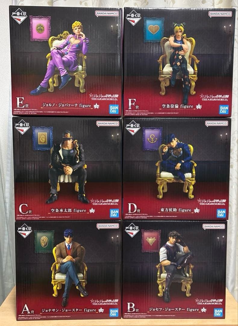 一番くじ　ジョジョの奇妙な冒険　ジョジョワールド　THE JOJOWORLD