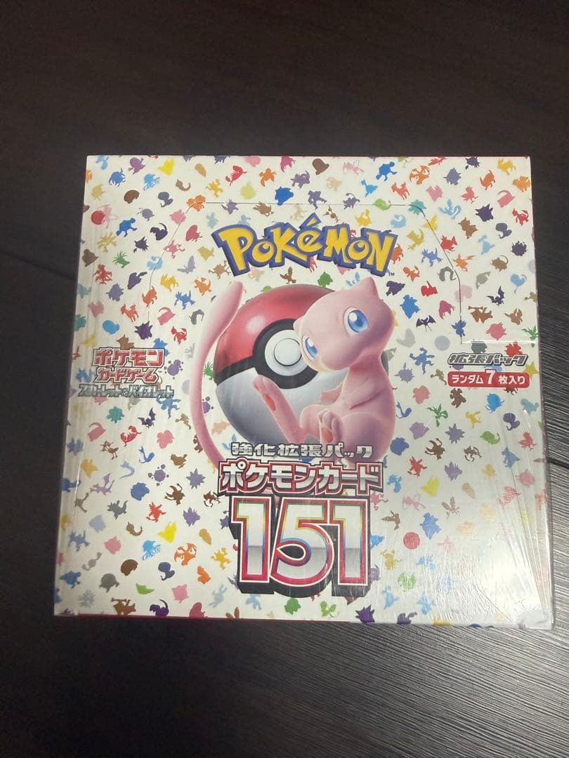 ポケモンカードゲーム　151 シュリンク付き　1BOX