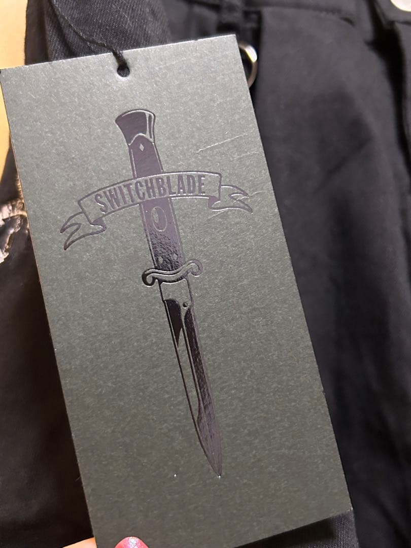 【SWITCHBLADE】 HYDE サルエルパンツ ブラック 新品