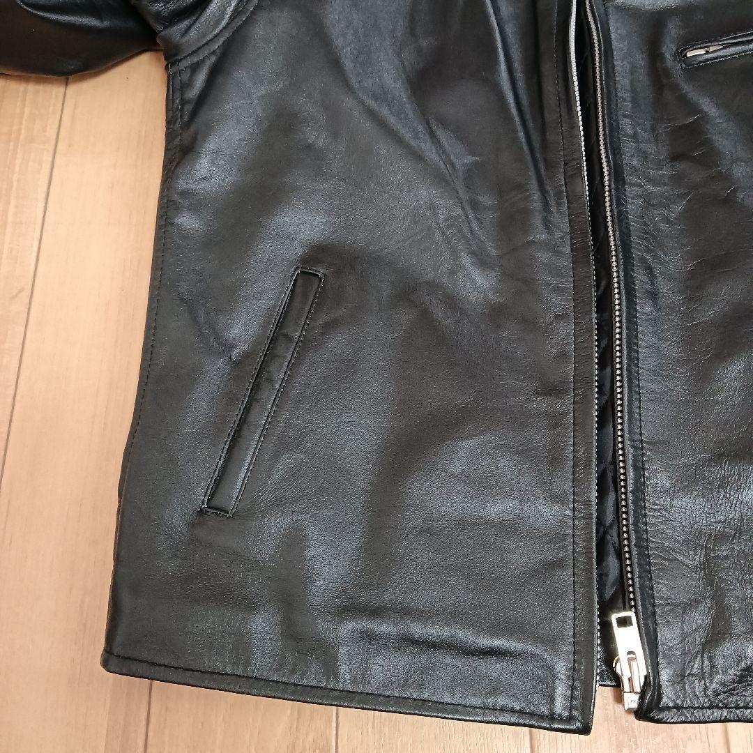 ホーン ワークス HORN WORKS レザー ダブルライダースジャケット 3L