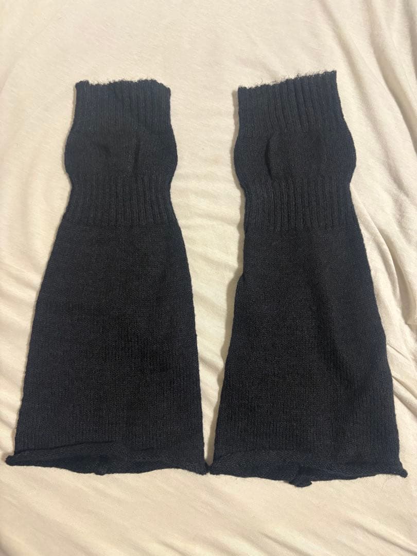 dior homme 07aw エディ　モヘア アームウォーマー ディオールオム