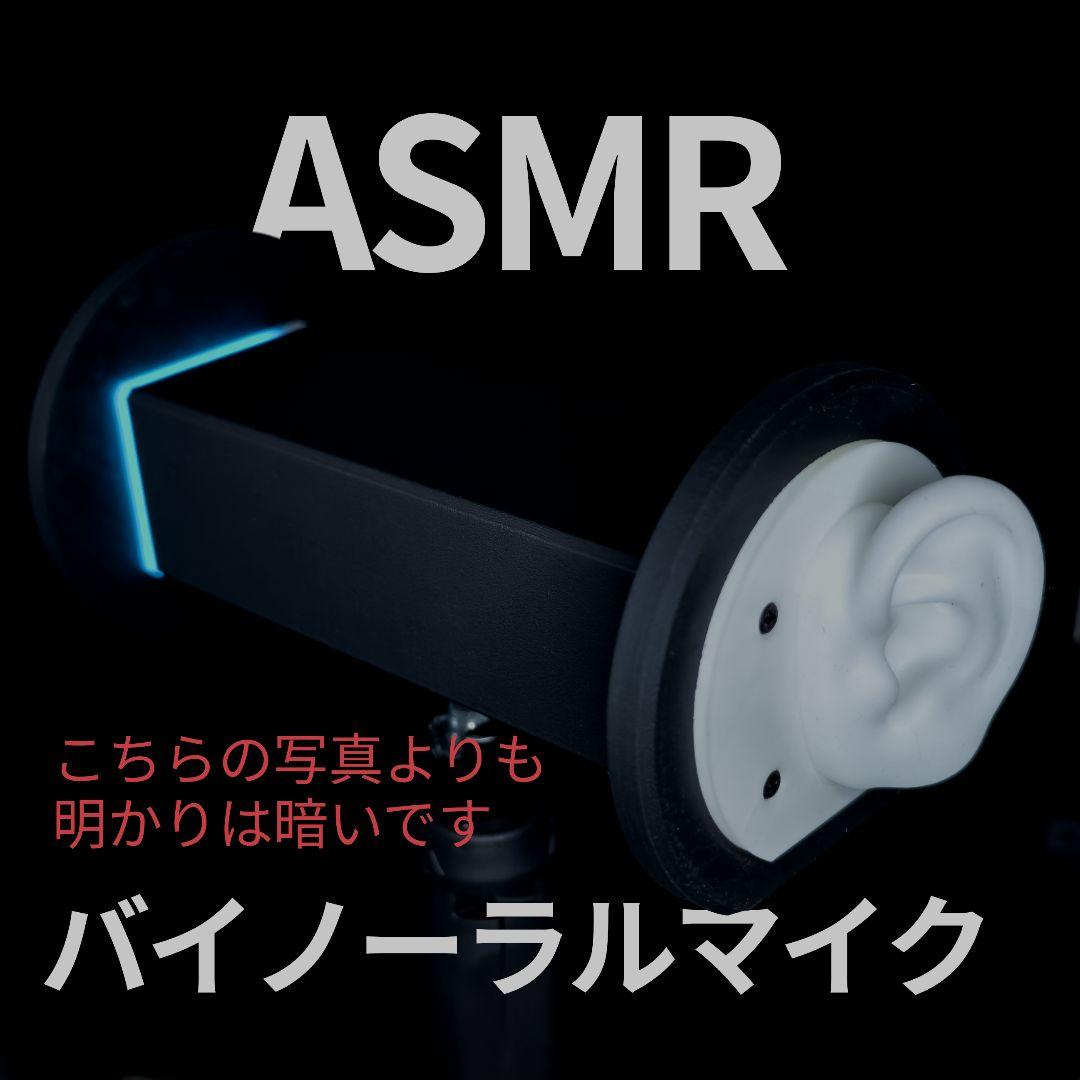 【ASMR】 バイノーラルマイク　高音質版　ケーブル付き　【訳あり】
