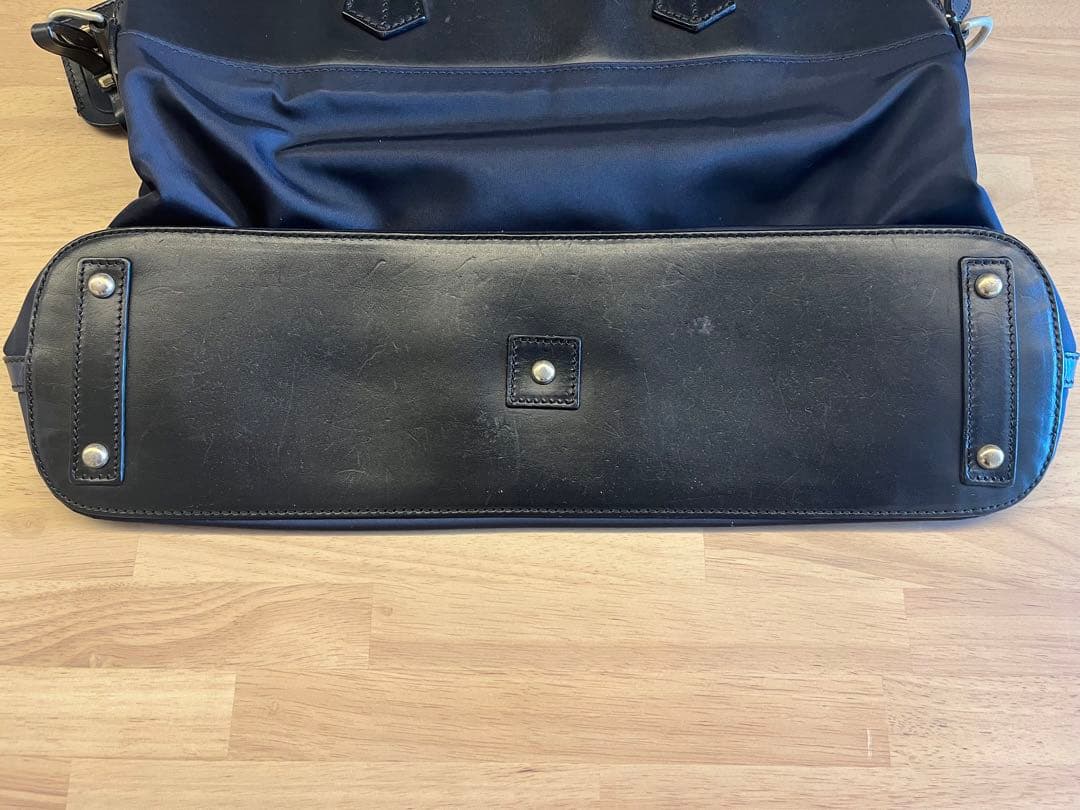 極美品！ボルドリーニセレリア×シップス リモンタナイロン ビジネスバッグ A4可