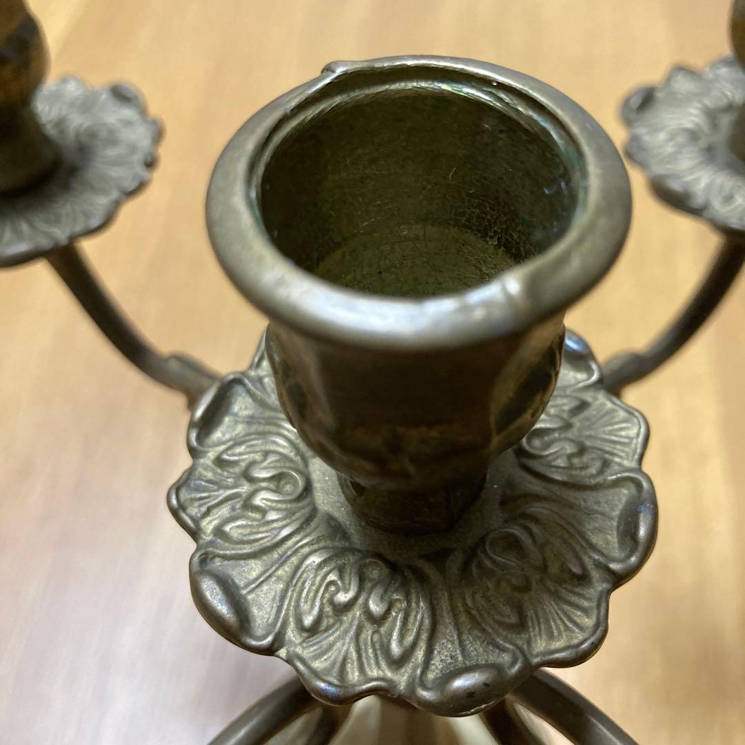 アンティーク5灯キャンドルスタンド