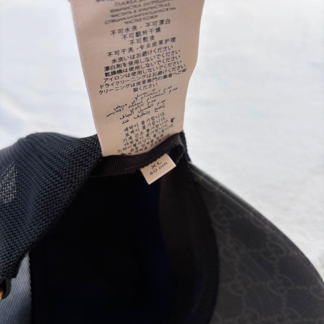 み*ん様 GUCCI ベースボールキャップ　蛇　スネーク　メンズキャップ キャッ