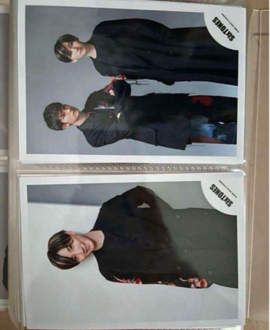 SixTONES 公式写真 オフショット セルフィ フォトセット ステージフォト