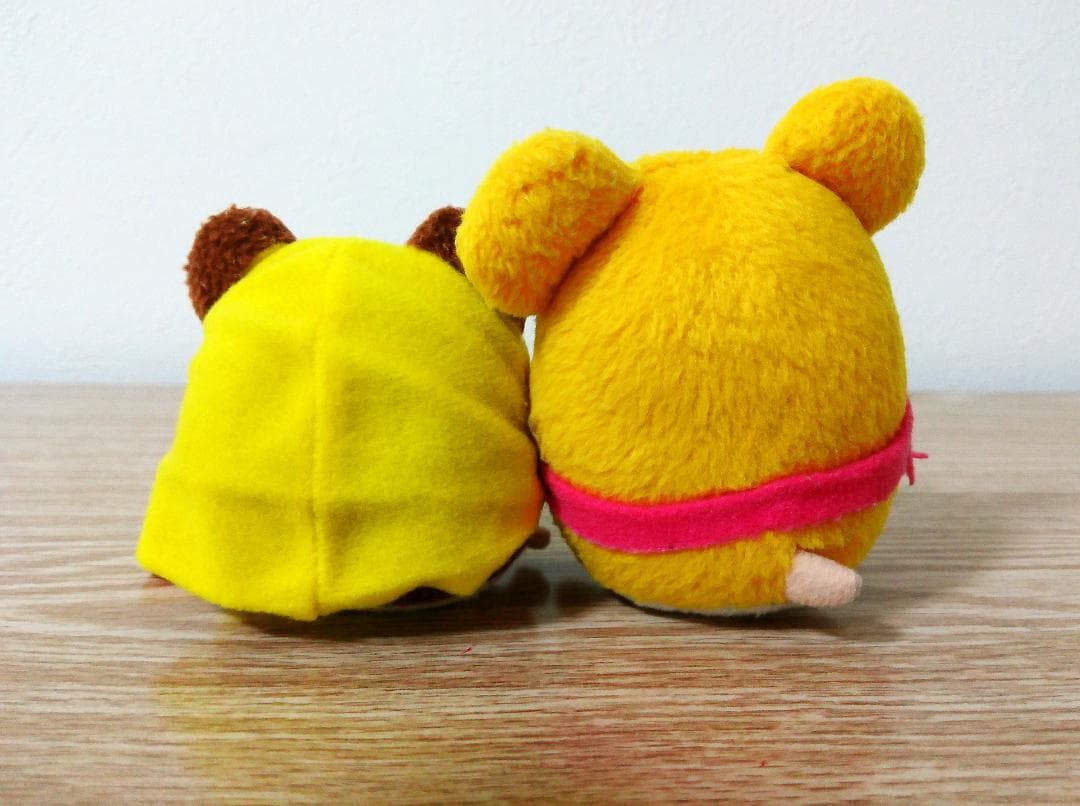 ハム太郎　マフラーちゃん＆チビ丸ちゃん　お手ておつなぎ　ぬいぐるみ