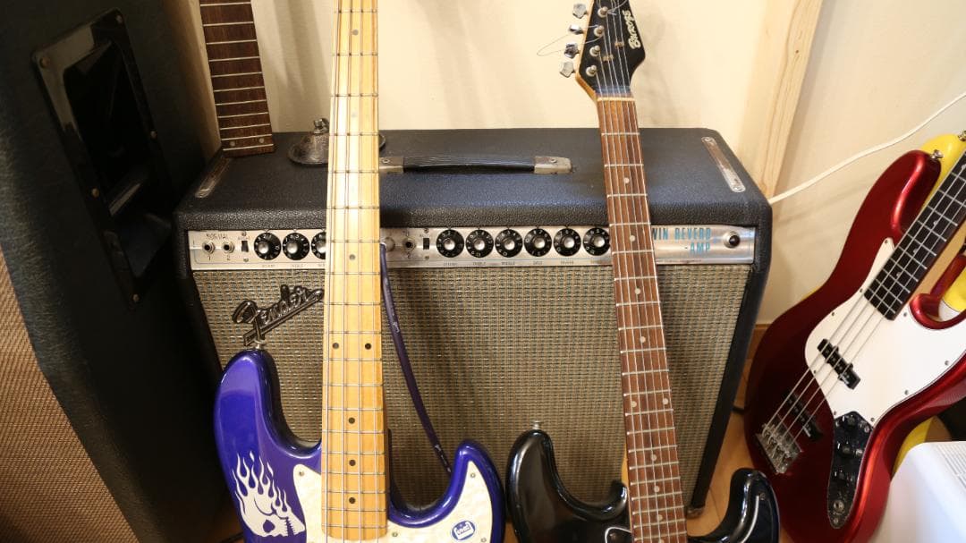 ジャンク　ギター　ベース　2本セット stewart Buroze