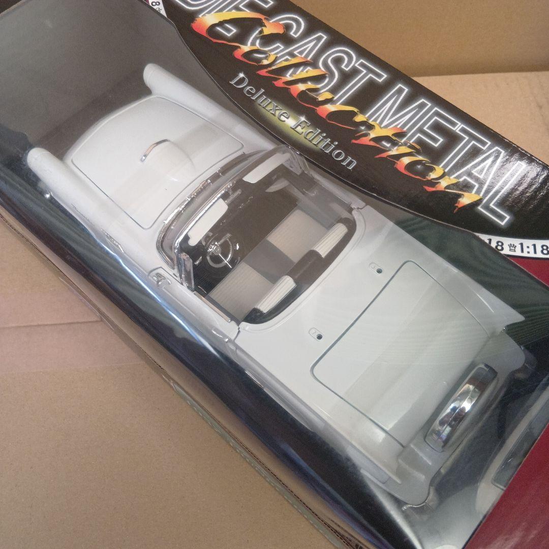 【希少】ヤトミン 1/18 フォード サンダーバード 1957 白　ミニカー