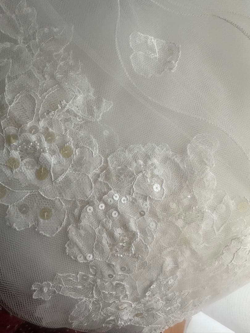 YUMI KATSURA 桂由美ロングベール　YM-29K 2段 ドレス ベール