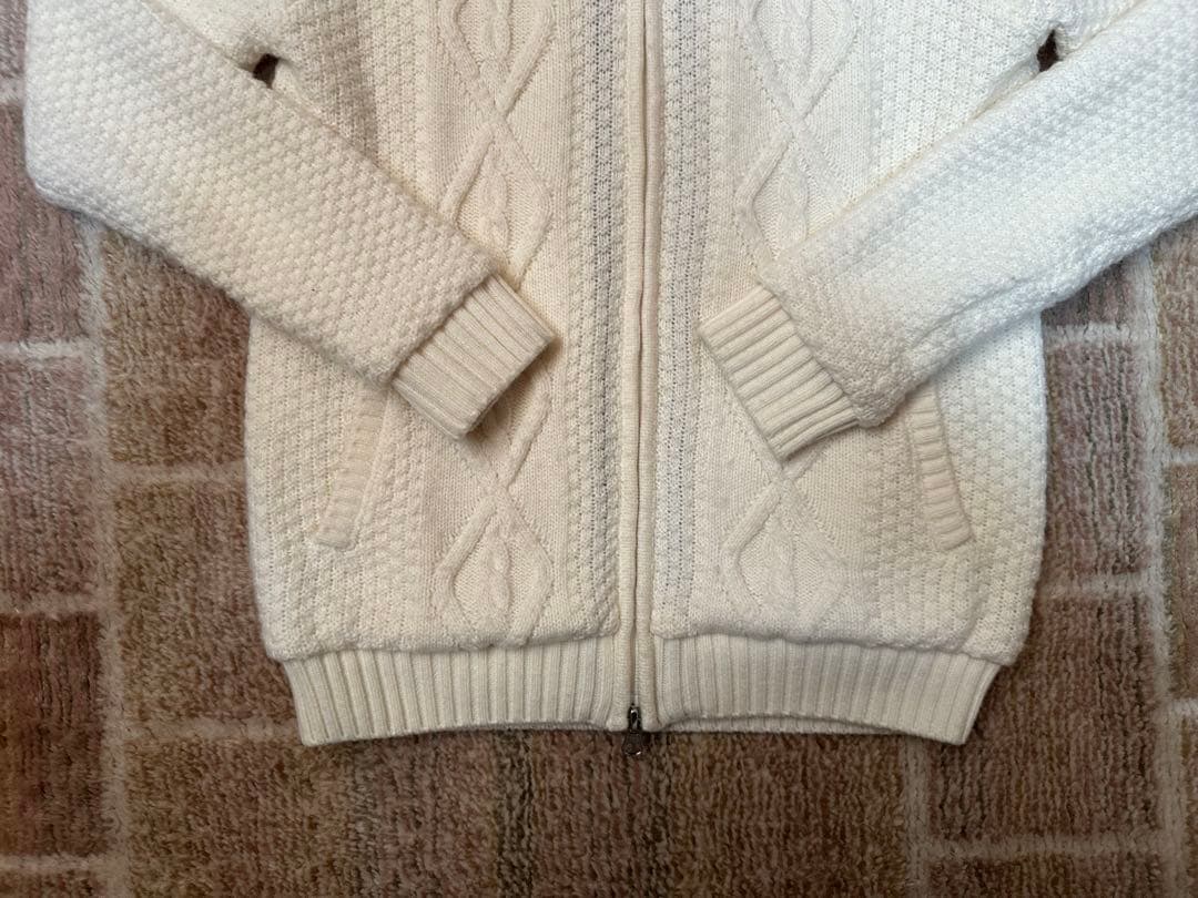 【未使用級】キャロウェイ Callaway ニット ダブルジップ ブルゾン S