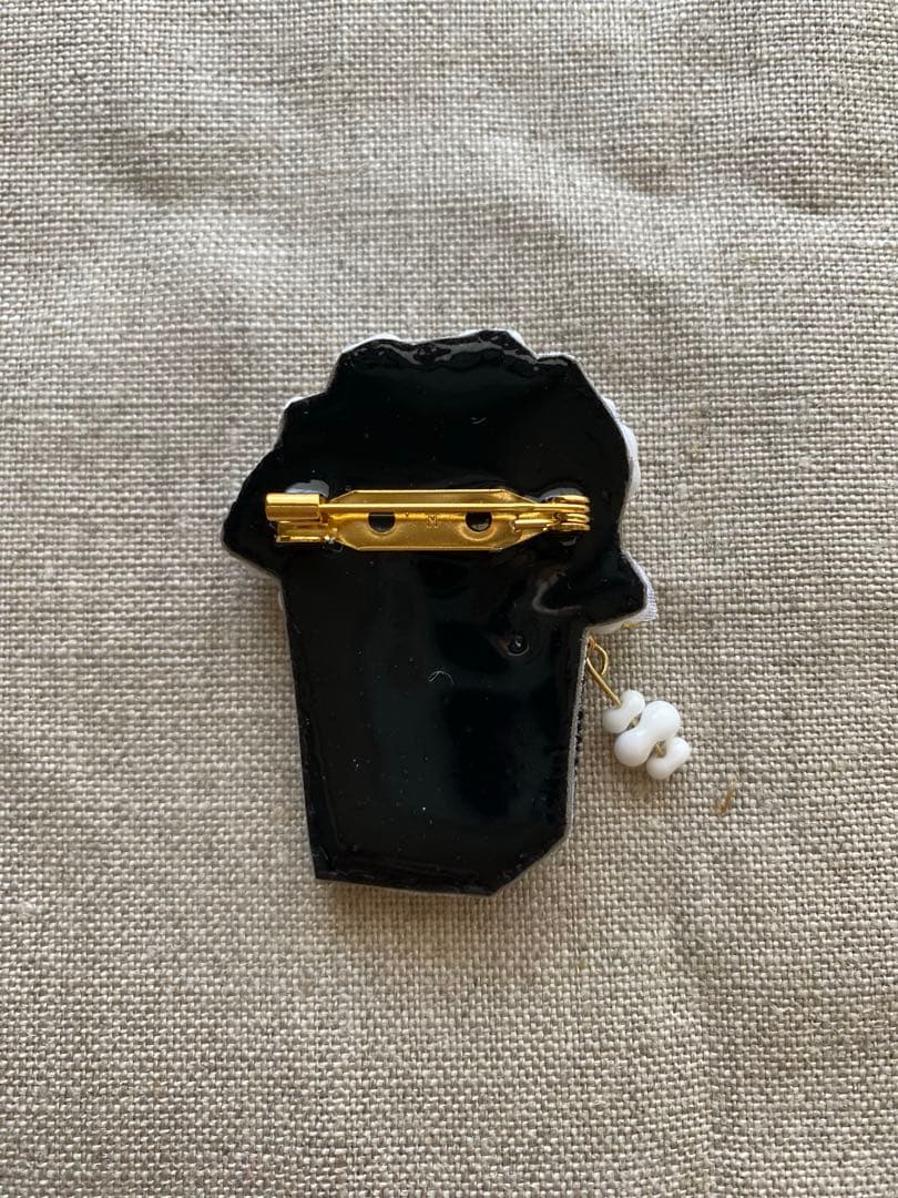 u*i様 ポップコーンブローチ