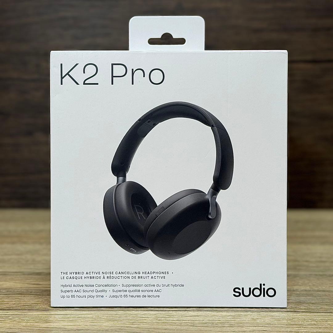 美品 SUDIO K2 Pro ブラック ワイヤレスヘッドホン 付属品完備