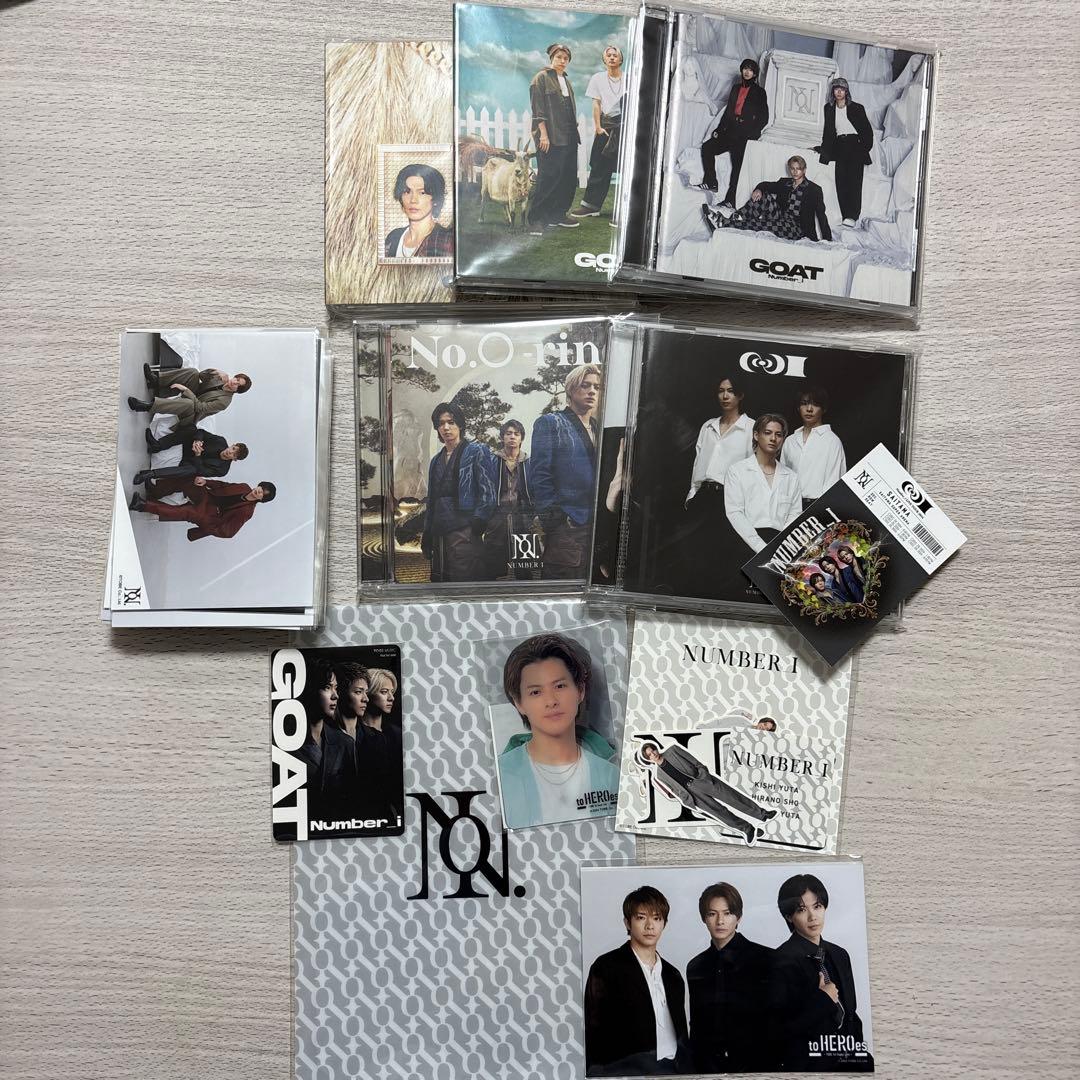 Number_i CD、写真まとめ売り
