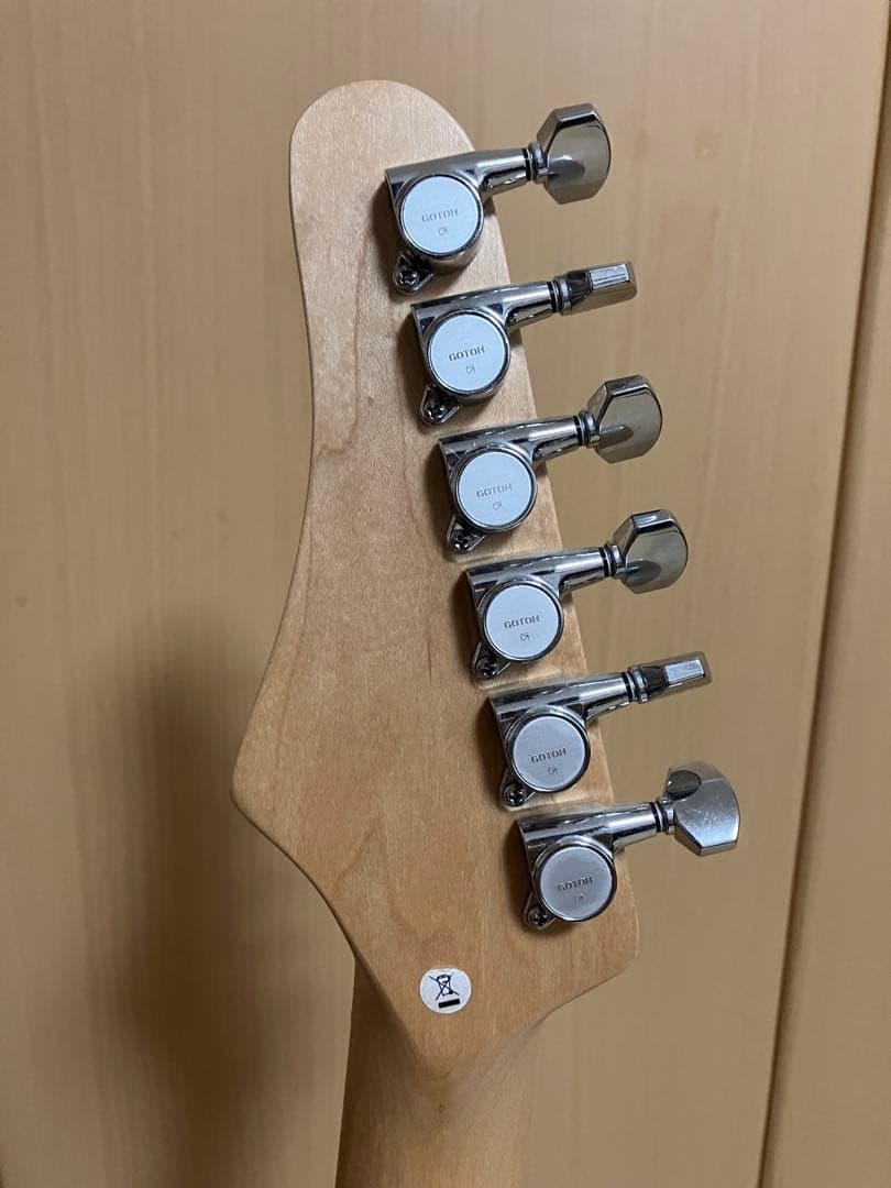 PlayTech テレキャスタータイプ エレキギター & ギター弦 2セット