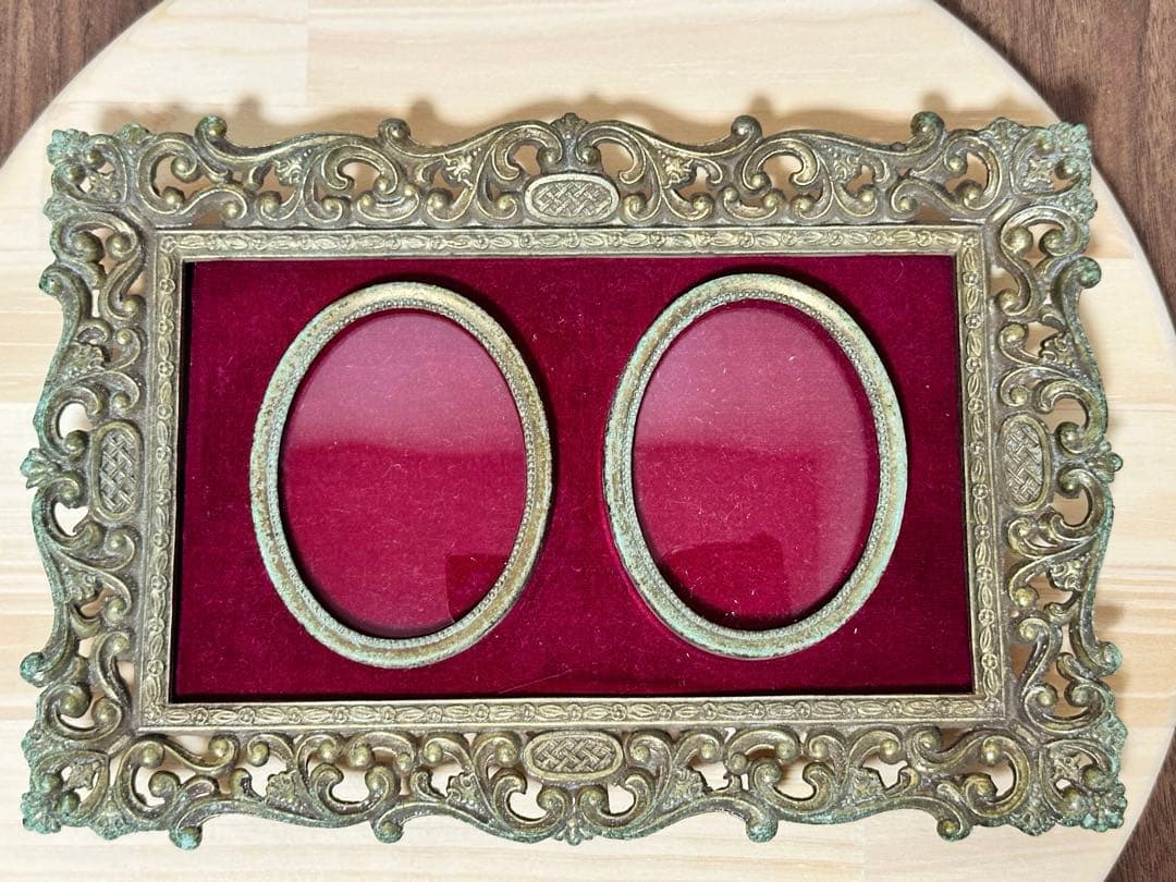 アンティーク　ディスプレイ　写真立て