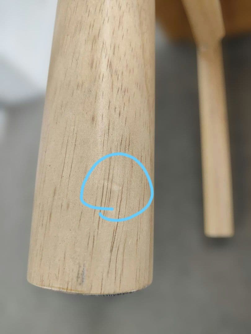 MUJI 無印良品 ミドルテーブル オーク材