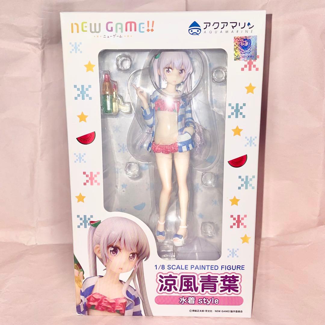 NEWGAME 涼風青葉 水着style 1/8スケールフィギュア アクアマリン