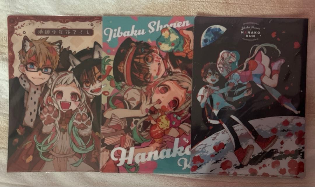 地縛少年花子くん ゴーストホテルカフェクリアファイル