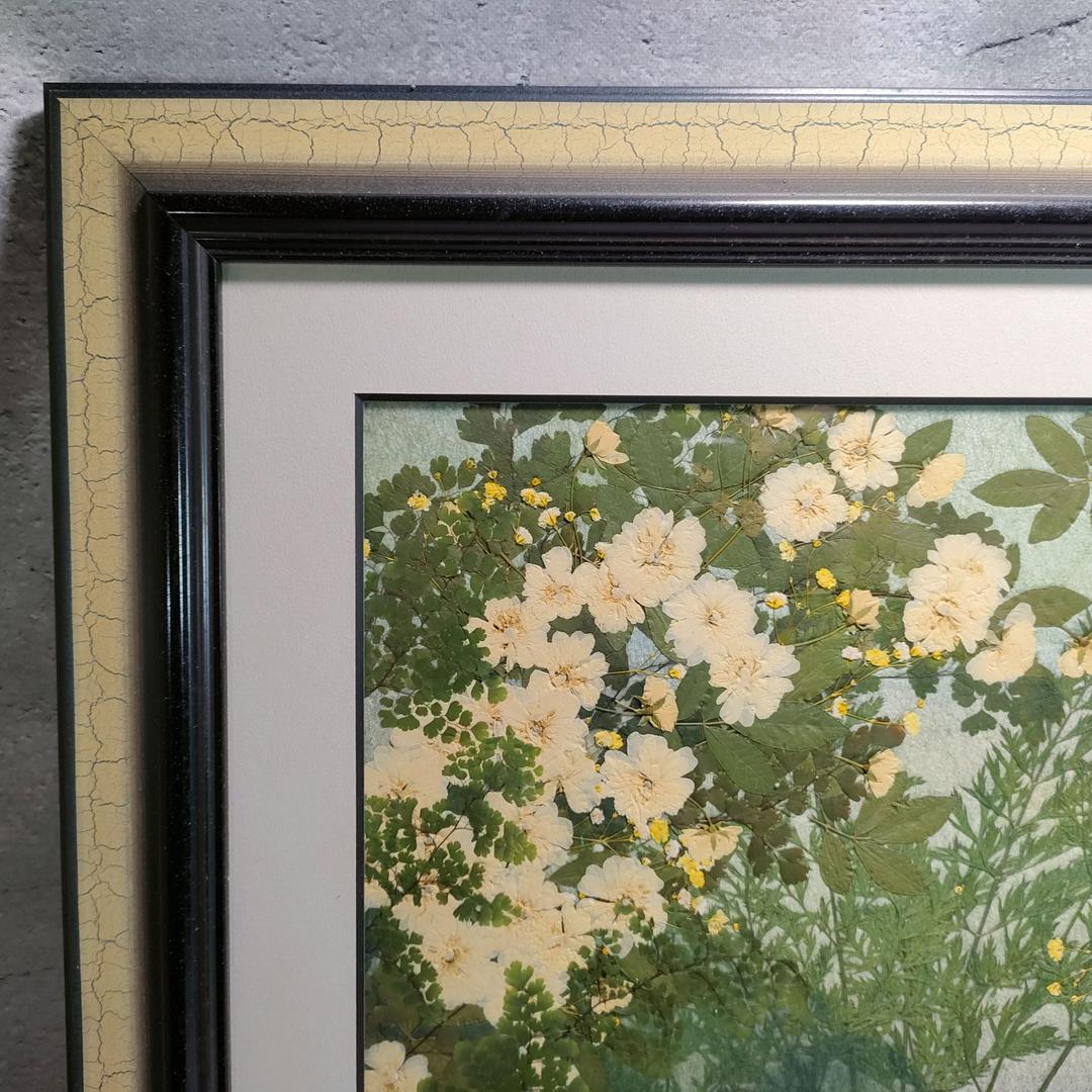 押し花専用額 押し花アート  不思議な花倶楽部 モッコウバラ 風景