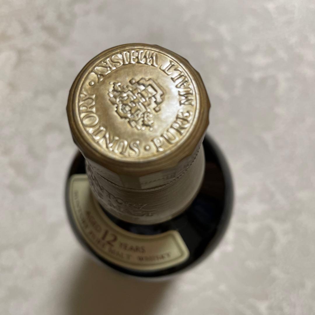 サントリーピュアモルトウィスキー（山崎）12年　専用木箱入り