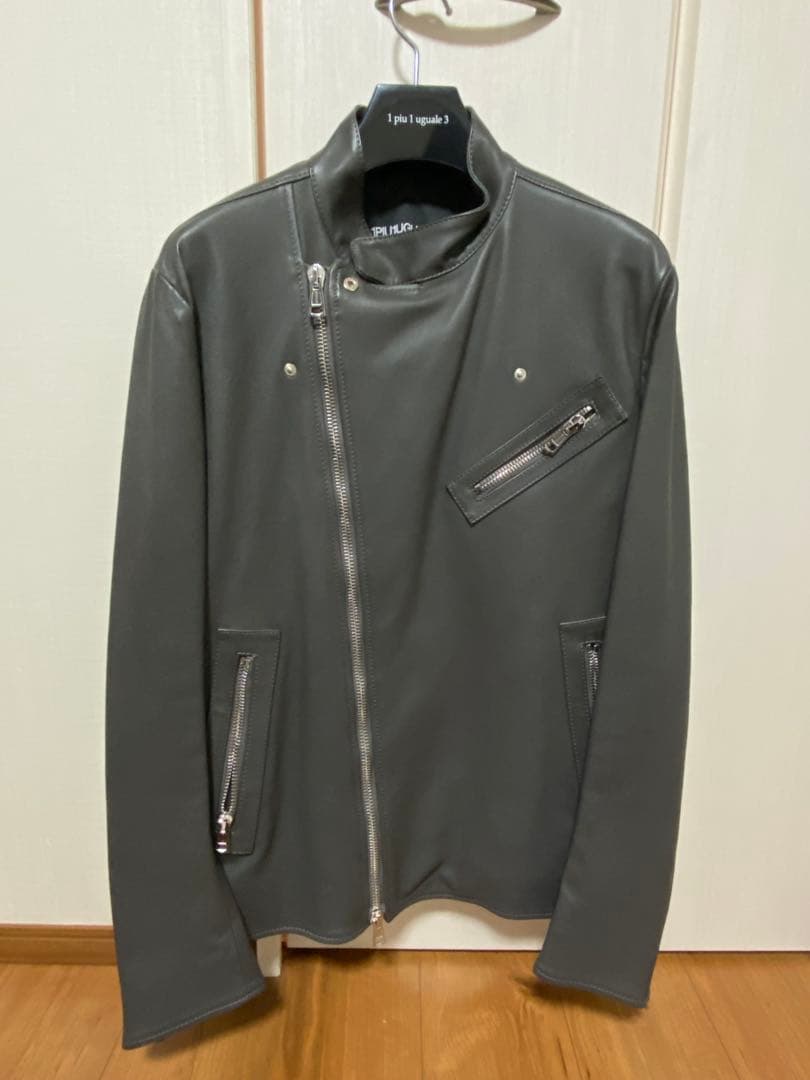よしキング様1PIU1UGUALE3 LEATHER SEMI レザージャケット