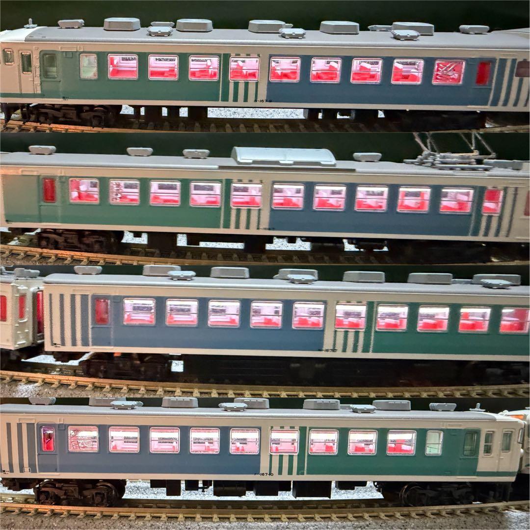 ま*る様 【室内灯有】MICRO ACE A-5360 167系メルヘン 8両セ