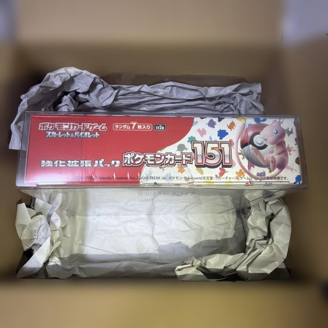 ポケモンカード151 未開封シュリンク付き １BOX