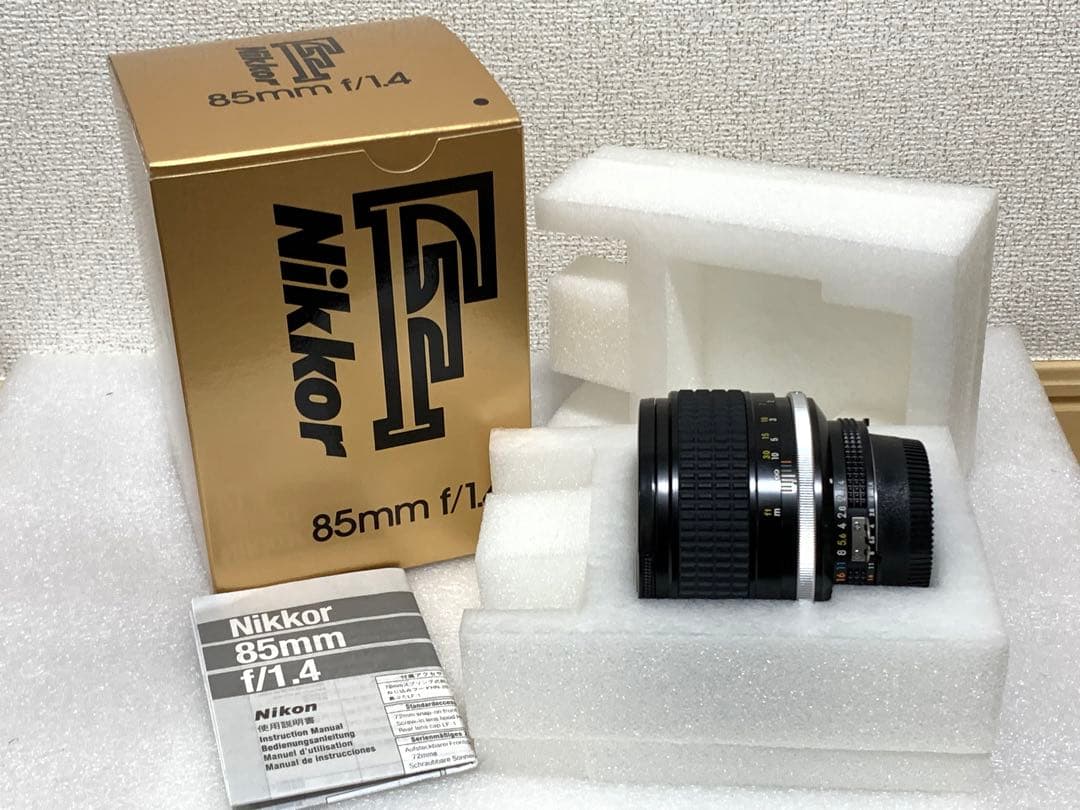 レンズ(単焦点) NIKON 85mm 1:1.4