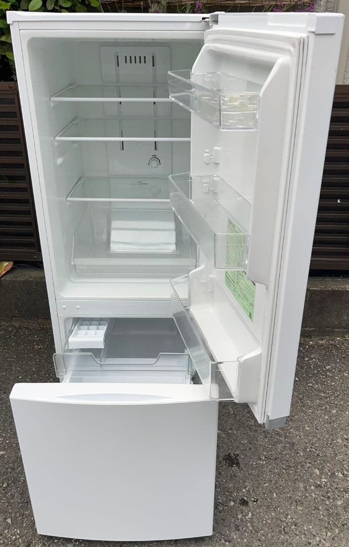 東芝冷凍冷蔵庫153L 強化ガラス棚LED照明省エネ設計自動霜取り機能付20年製