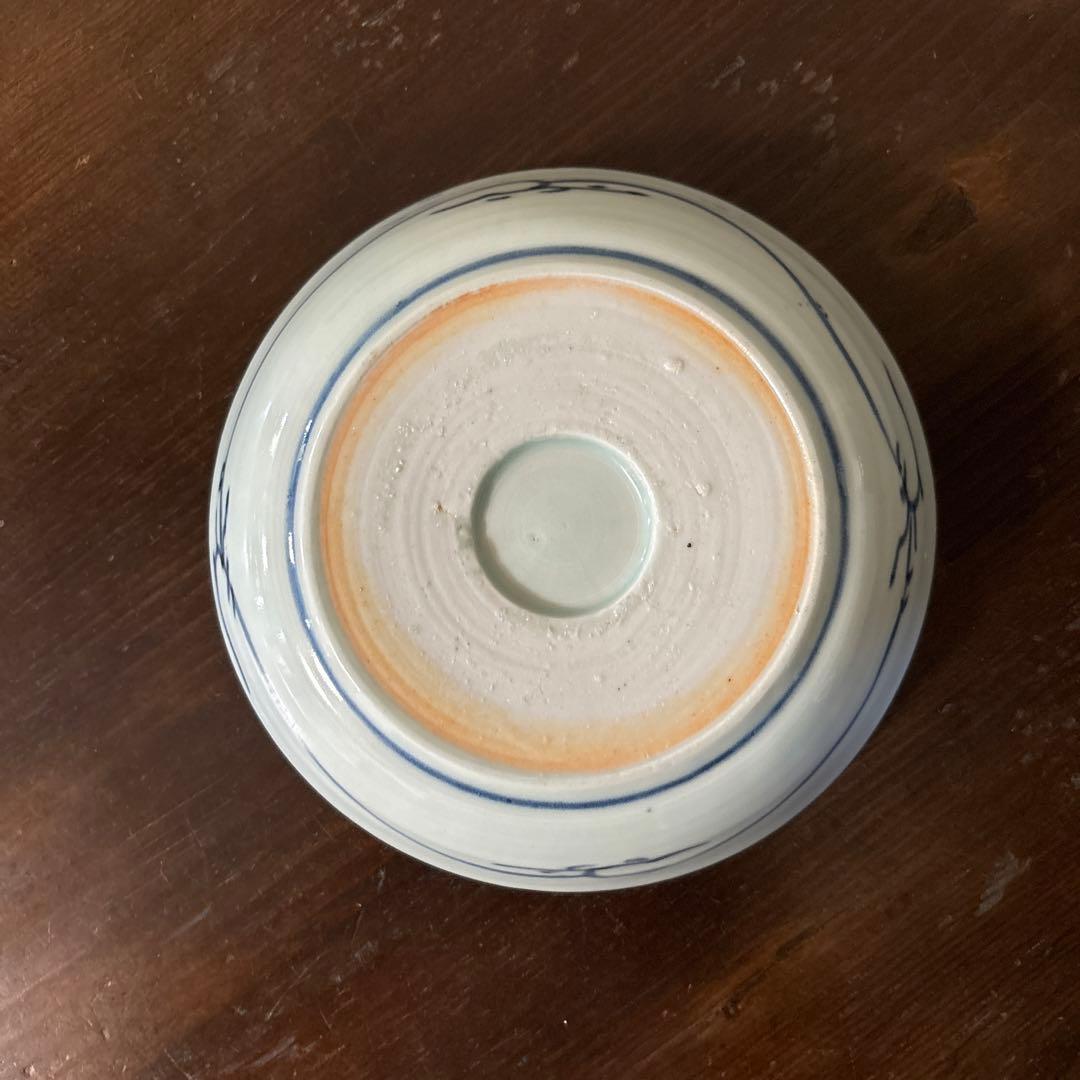 古伊万里膾皿5点内1点ヒビ有り　古道具　骨董　アンティーク　白磁　酒器　検:李朝